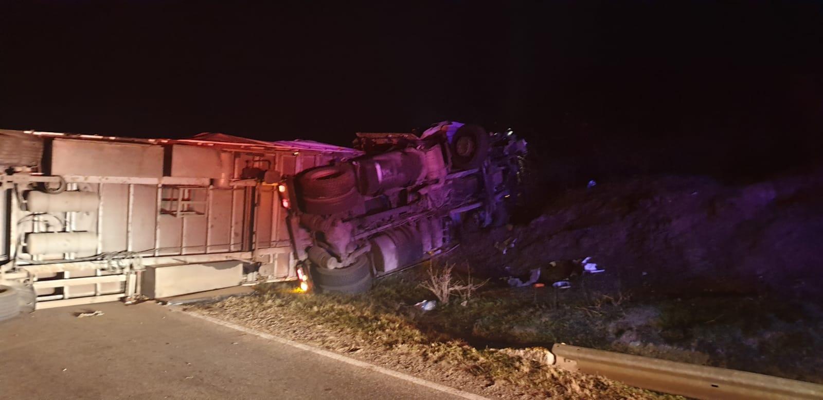 Şoferul a ajuns la spital