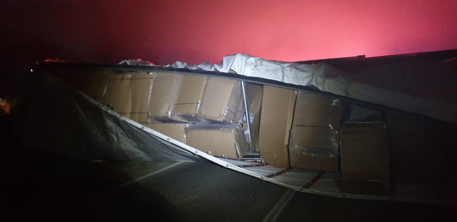 Şoferul a ajuns la spital