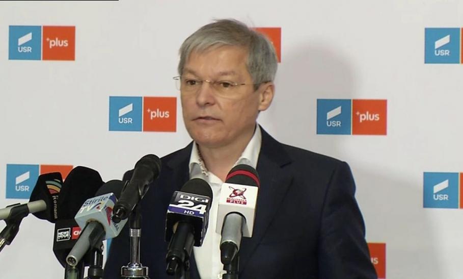 Dacian Cioloş, preşedintele USR Dacian Cioloş, preşedintele USR