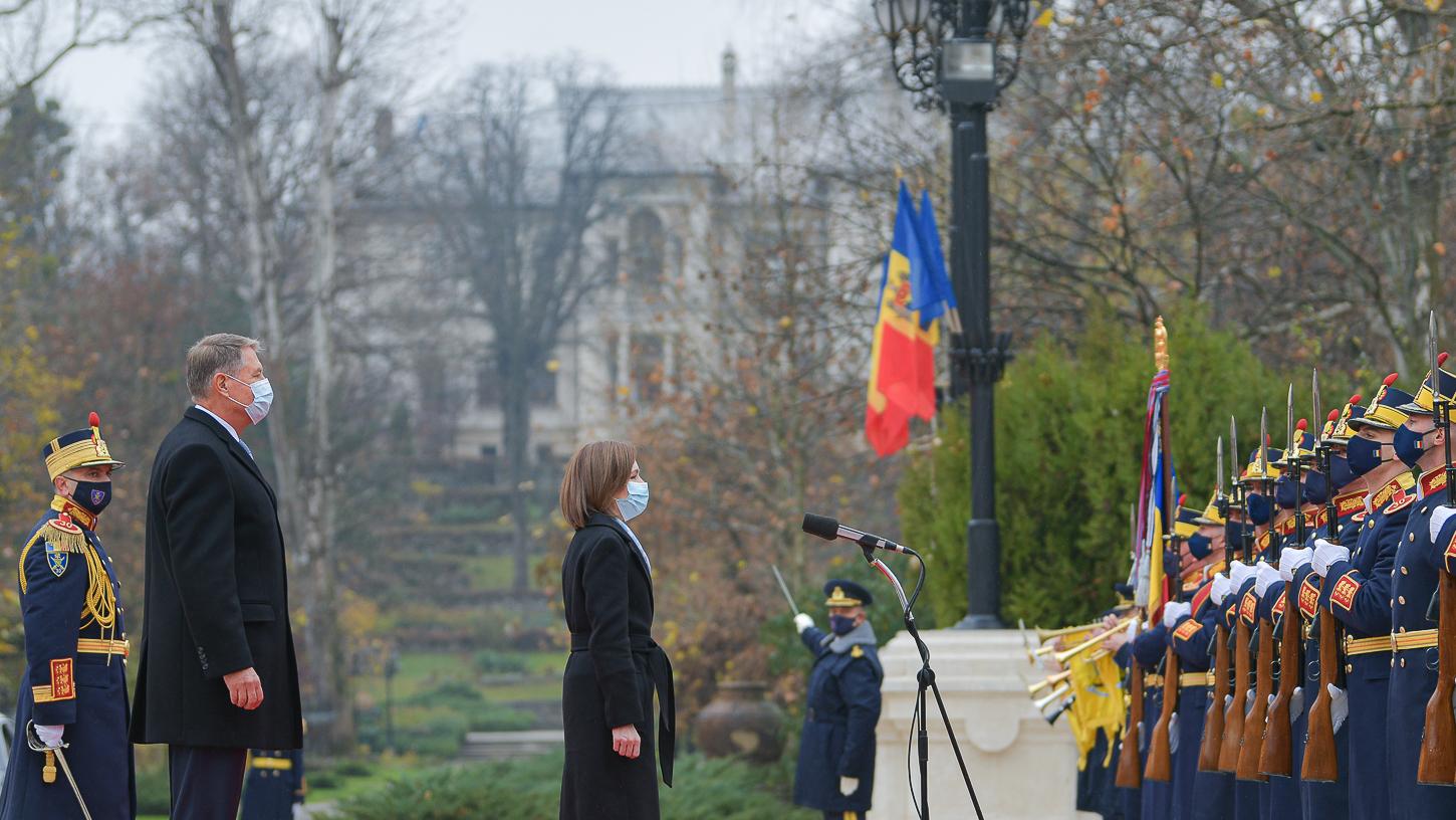 Maia Sandu s-a aflat în vizită oficială în România, la invitaţia lui Klaus Iohannis