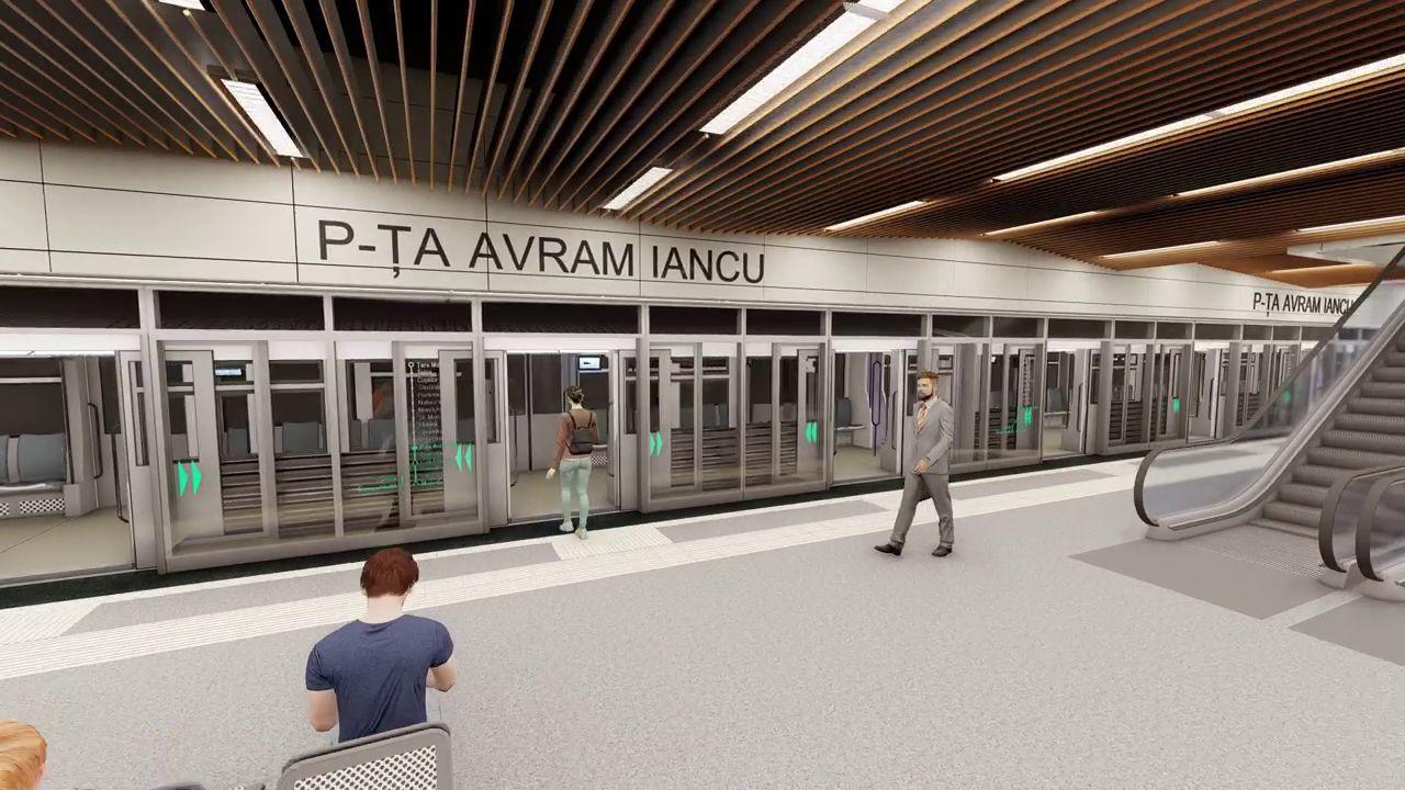 ANIMAŢIE GRAFICĂ. Cum vor arăta staţiile şi metroul construit la Cluj. Studiul a fost votat, investiţia costă 2 miliarde de euro