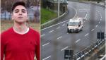 Ucis în timp ce făcea flotări pe șoseaua de centură din Milano. Prietenii au fugit după accident