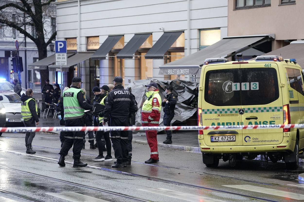 Un bărbat a fost împuşcat mortal de poliţiştii norvegieni, după ce a înjunghiat mai mulţi trecători