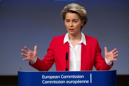 Ursula Von der Leyen,  președintele Comisiei Europene