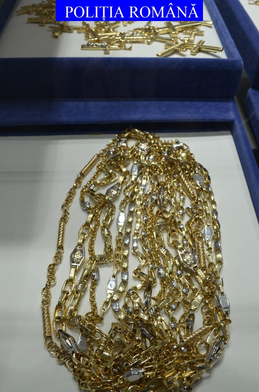 aur confiscat în Galați și Tecuri