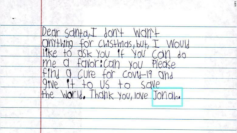 Povestea impresionantă a unui băiețel de 10 ani care anul trecut i-a cerut lui Moș Crăciun un leac pentru Covid-19