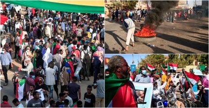 Protest în Sudan decembrie 2021