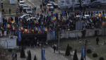 Protest la Parlament: 14 persoane, amendate cu 140.000 de lei. Bărbat bănuit că a vopsit cu spray 4 maşini, audiat