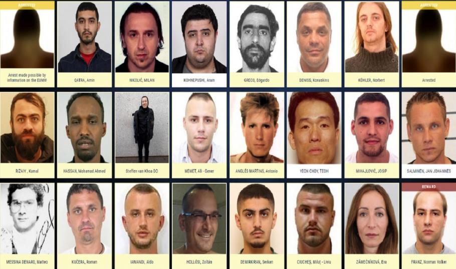 Cine sunt cei mai căutaţi 62 de infractori din Europa. Pe lista Europol se află și o femeie Cine sunt cei mai căutaţi 62 de infractori din Europa. Pe lista Europol se află și o femeie
