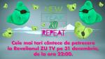 ZU TV - maraton de Revelion. New Year ZU Repeat, 7 ore cu cele mai bune momente live din studioul Radio ZU