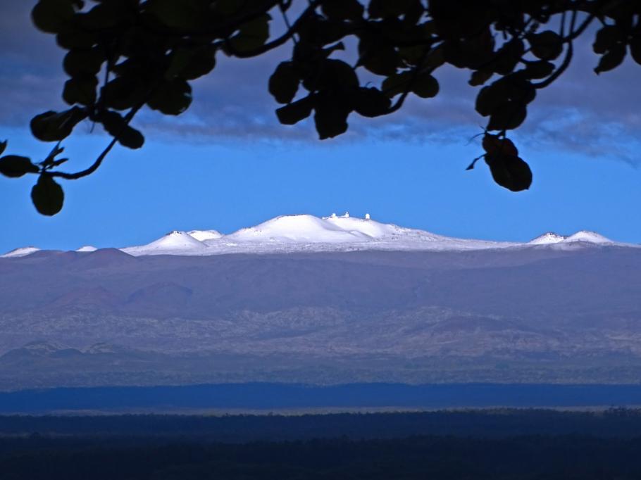 Prima zăpadă în Hawaii după trei ani şi jumătate Prima zăpadă în Hawaii după trei ani şi jumătate