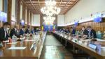 Prima şedinţă a coaliţiei PNL-PSD-UDMR. Marcel Ciolacu a anunțat o reducere a TVA la gigacalorie pe perioada iernii