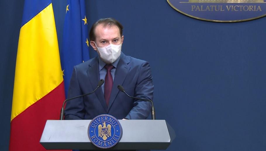Florin Cîţu, premierul României Florin Cîţu este convins că 70% din populaţia României va fi vaccinată anticoronavirus până la sfârşitul verii