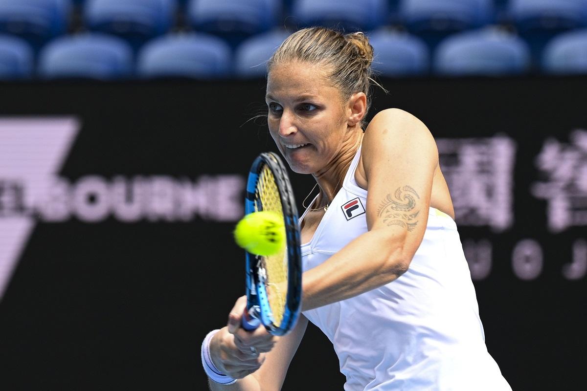 Karolina Plişkova la Australian Open 2021 Karolina Plişkova era favorită 6 la Australian Open 2021