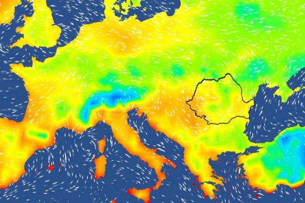 Vreme caldă în februarie
