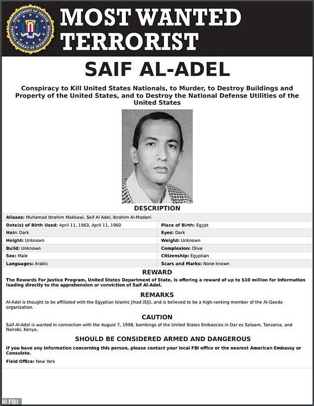 Seif Al Adel, noul lider Al Qaeda