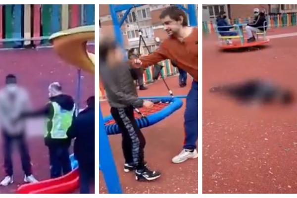În ce stare se află copilul trântit la pământ de unchiul său într-un parc din Hunedoara. Bărbatul a fost reţinut pentru 24 de ore