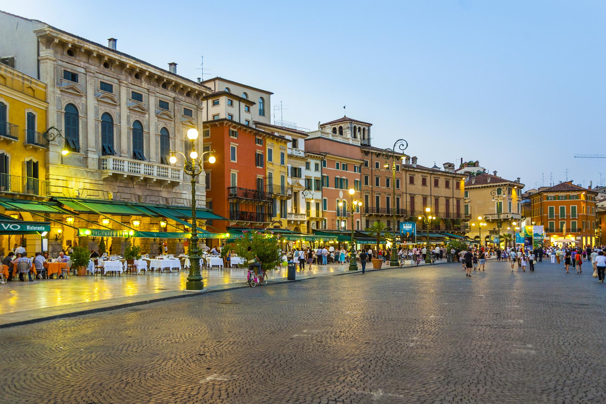 Piazza Bra din Verona