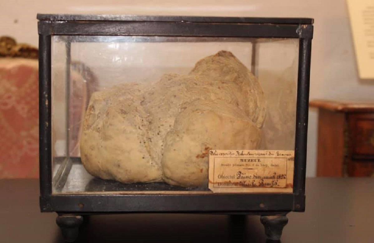 Pâinea este expusă  la muzeu