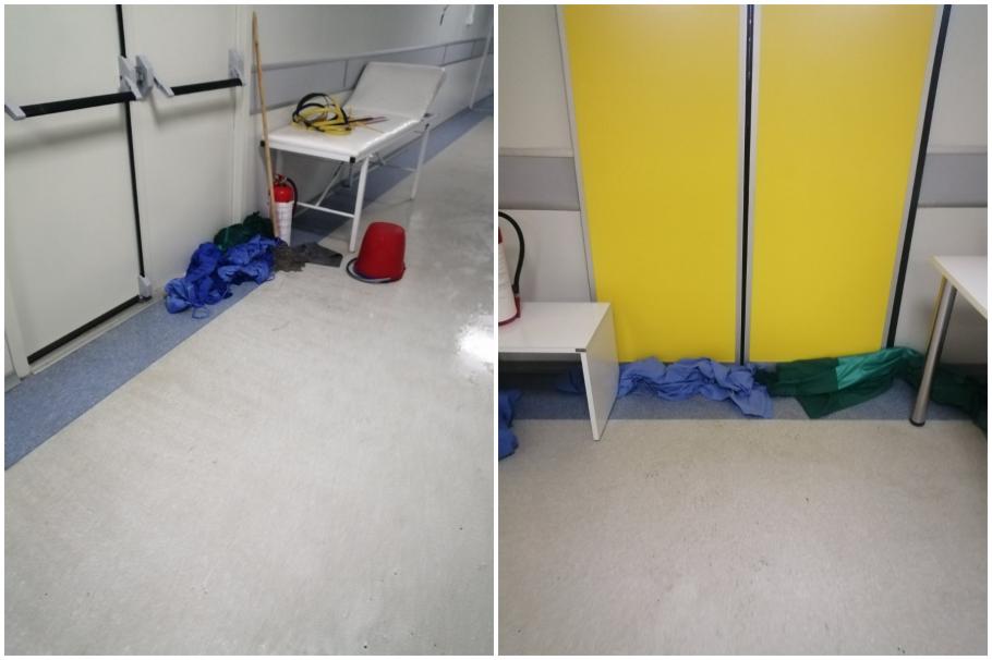 În spitalul modular de la Lețcani, de 13 milioane de euro, plouă și sunt 14 grade în saloane. Arafat vrea să-l redeschidă În spitalul modular de la Lețcani, de 13 milioane de euro, plouă și sunt 14 grade în saloane. Arafat vrea să-l redeschidă