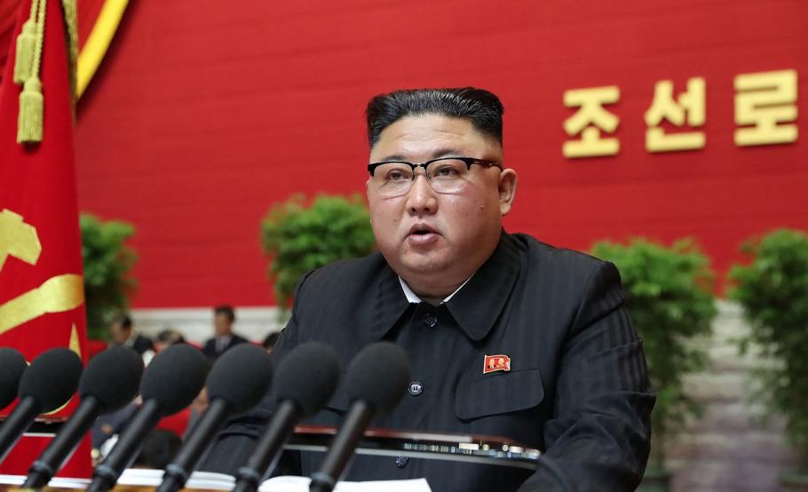 Kim Jong-un, Liderul Suprem al Coreei de Nord Kim Jong-un, Liderul Suprem al Coreei de Nord, ţine un discurs