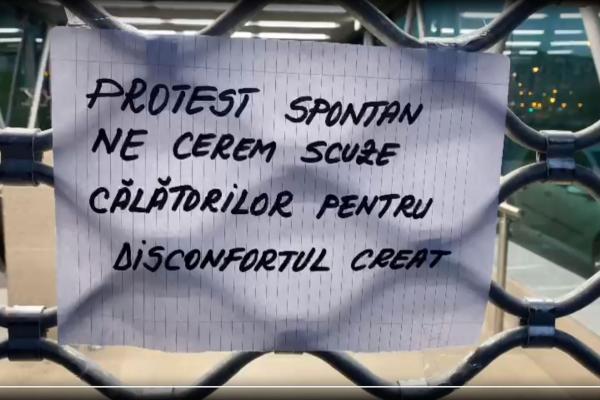 Metrorex, plângere la DIICOT pentru terorism în cazul angajaților blocați la metrou. Ministrul Transporturilor a depus plângere la DNA