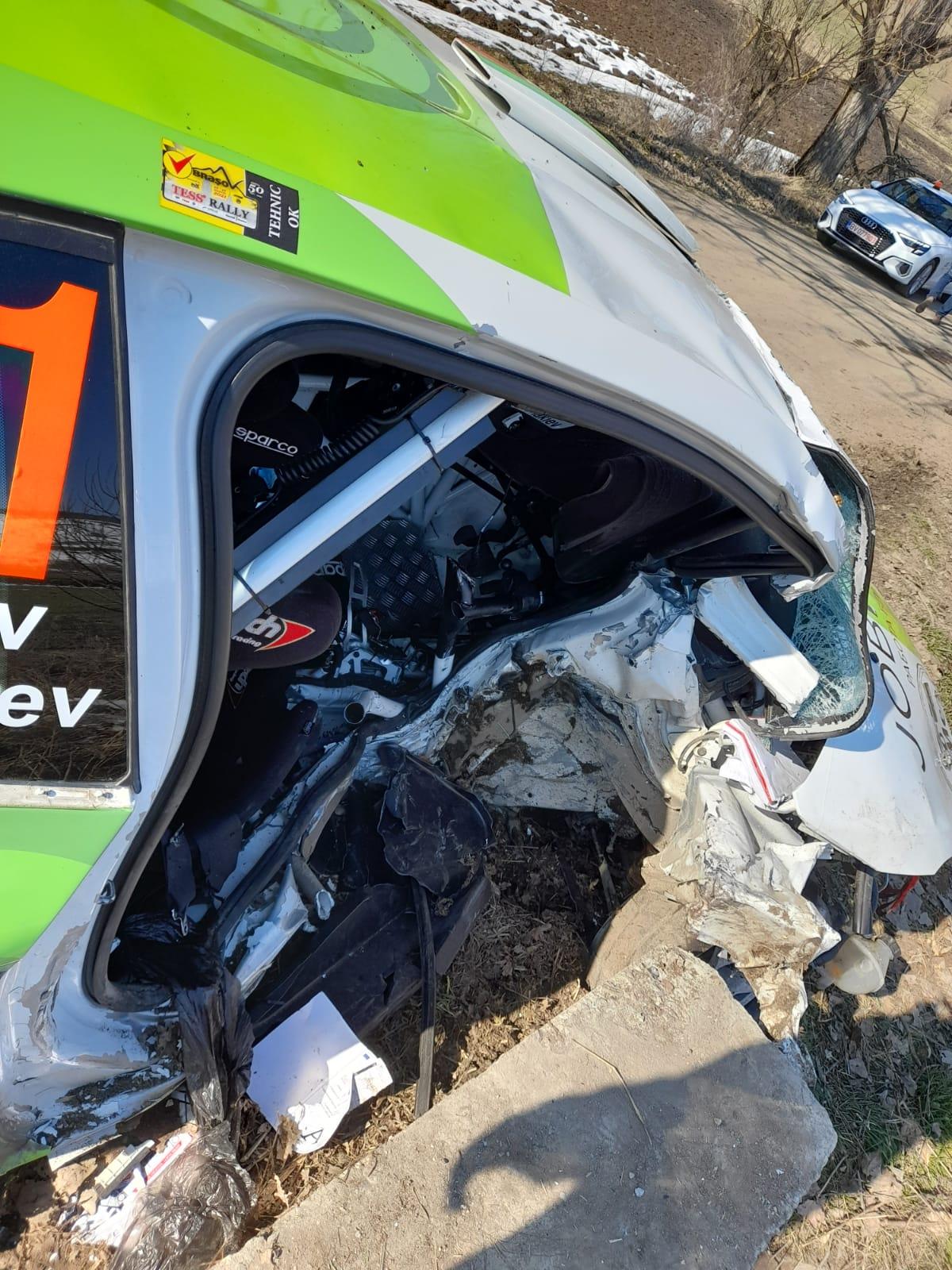 accident la Raliul Brașovului