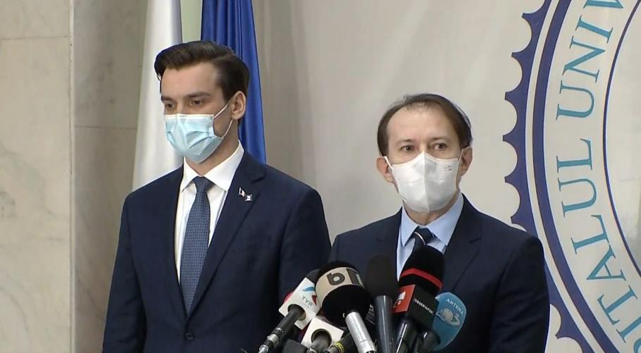 Florin Cîțu, în ziua în care România a atins pragul de un milion de persoane vaccinate: Florin Cîțu, în ziua în care România a atins pragul de un milion de persoane vaccinate: