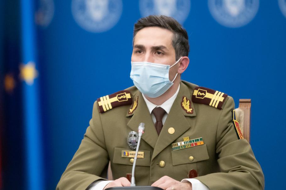 Valeriu Gheorghiță, coordonatorul campaniei naționale de vaccinare Valeriu Gheorghiță, coordonatorul campaniei naționale de vaccinare