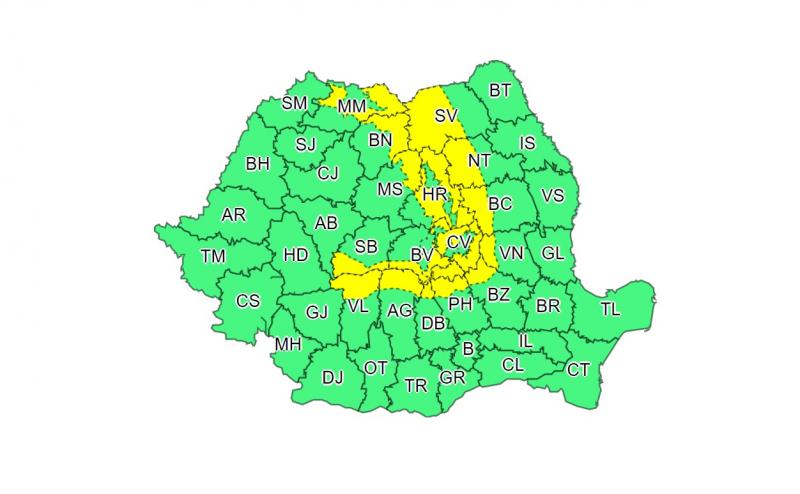 harta meteo ANM