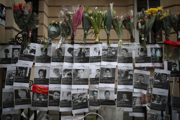 Fotografiile unora dintre protestatarii care au fost uciși de forțele de securitate în timpul protestelor din Myanmar