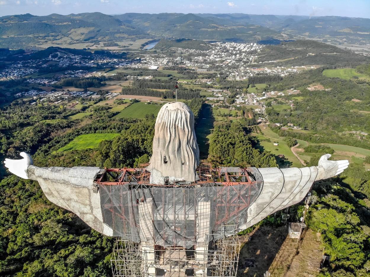 Noua statuie a lui Hristos din Encantado, Brazilia va fi mai înaltă decât cea a lui Rio