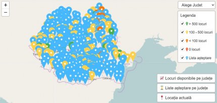 Alte 144 de cabinete pentru vaccinarea cu Pfizer sunt deschise de autorităţi marţi