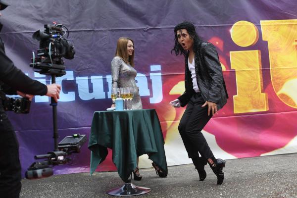 George Tănase intră în pielea lui Michael Jackson pentru un roast istoric la iUmor