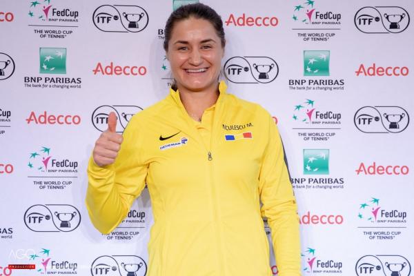 Monica Niculescu ar putea evolua în meciul de dublu cu Italia, deşi este şi căpitanul echipei