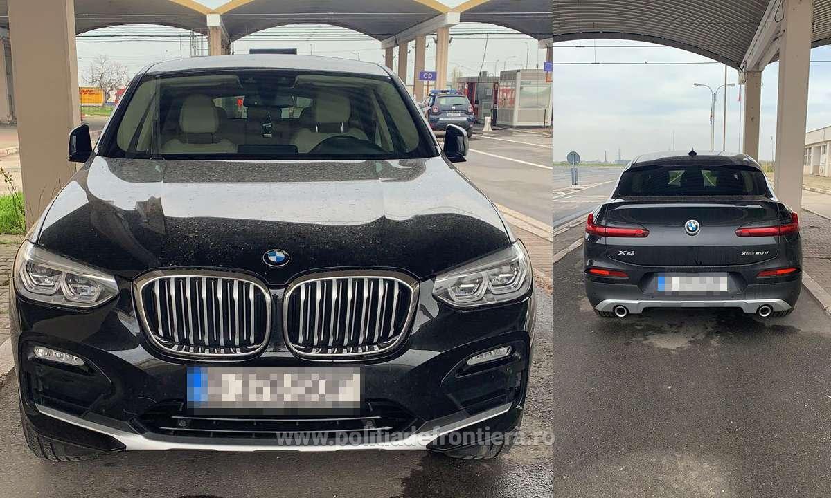Bărbat prins când încerca să fugă din ţară cu bolidul de zeci de mii de euro al unei firme de leasing Valoarea bolidului indisponibilizat de autorităţi a fost stabilită la circa 40.000 de euro