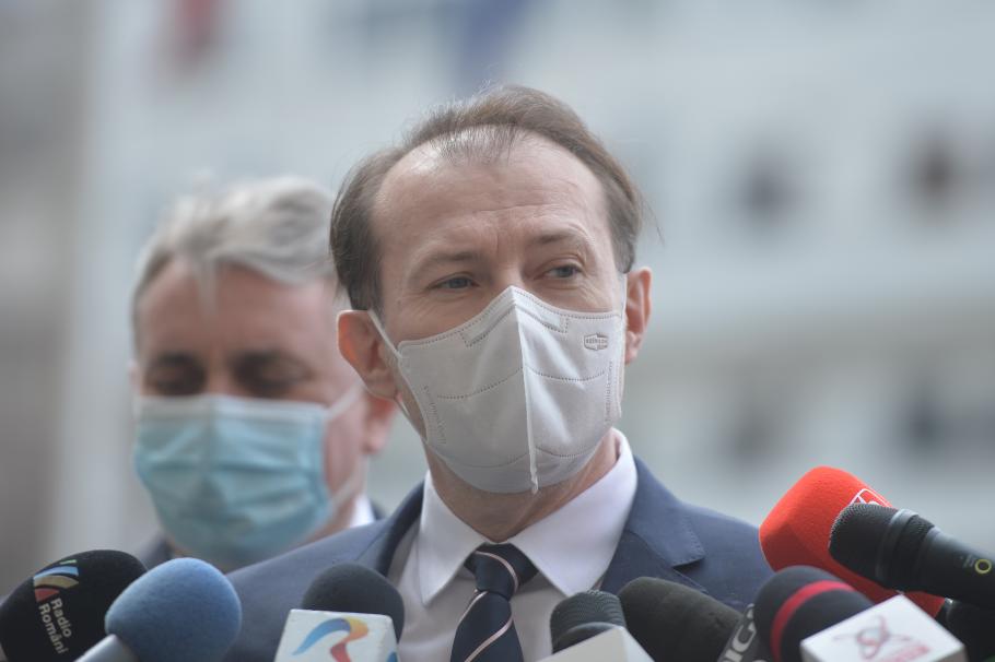 Florin Cîţu, primele declarații după ședința din Coaliție Florin Cîţu, primele declarații după ședința din Coaliție
