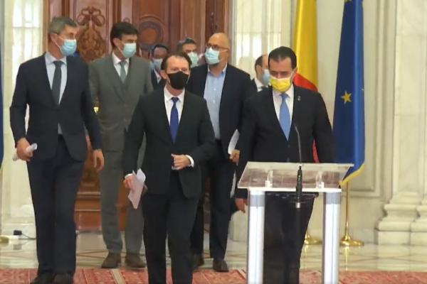 A doua zi de negocieri între PNL, USR PLUS şi UDMR