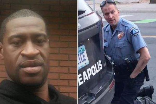 Polițistul Derek Chauvin l-a imobilizat pe George Floyd și i-a ținut genunchiul pe gât, lucru care a dus la moartea acestuia