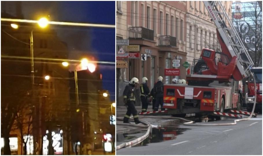 Opt oameni au ars de vii, iar nouă au fost grav răniţi într-un incendiu devastator, în Letonia Flăcările au izbucnit la ultimul etaj al blocului