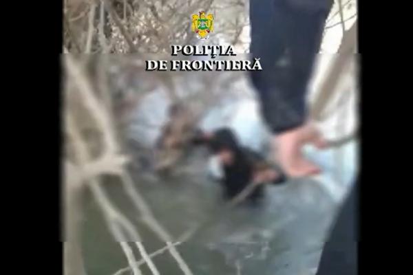 Migranţii salvaţi de poliţiştii români de frontieră provin din Afganistan