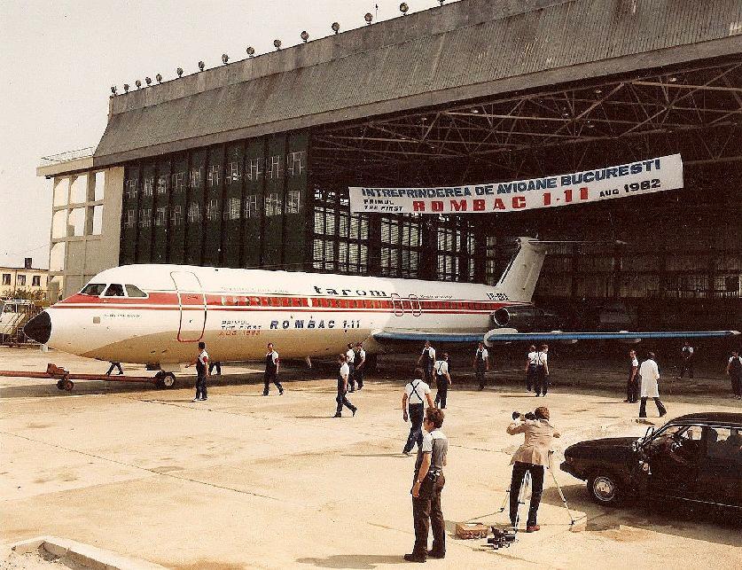 Avionul prezidențial "Super one-eleven", folosit pentru zborurile oficiale ale președintelui Nicolae Ceaușescu, scos la licitaţie