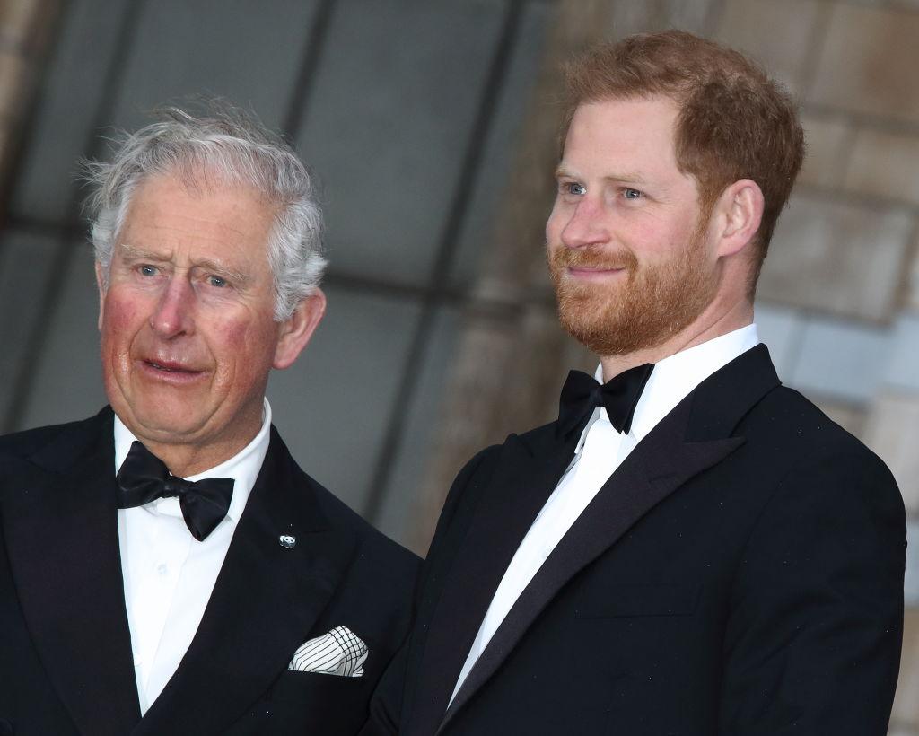Prințul Harry și prințul Charles Prințul Harry și prințul Charles