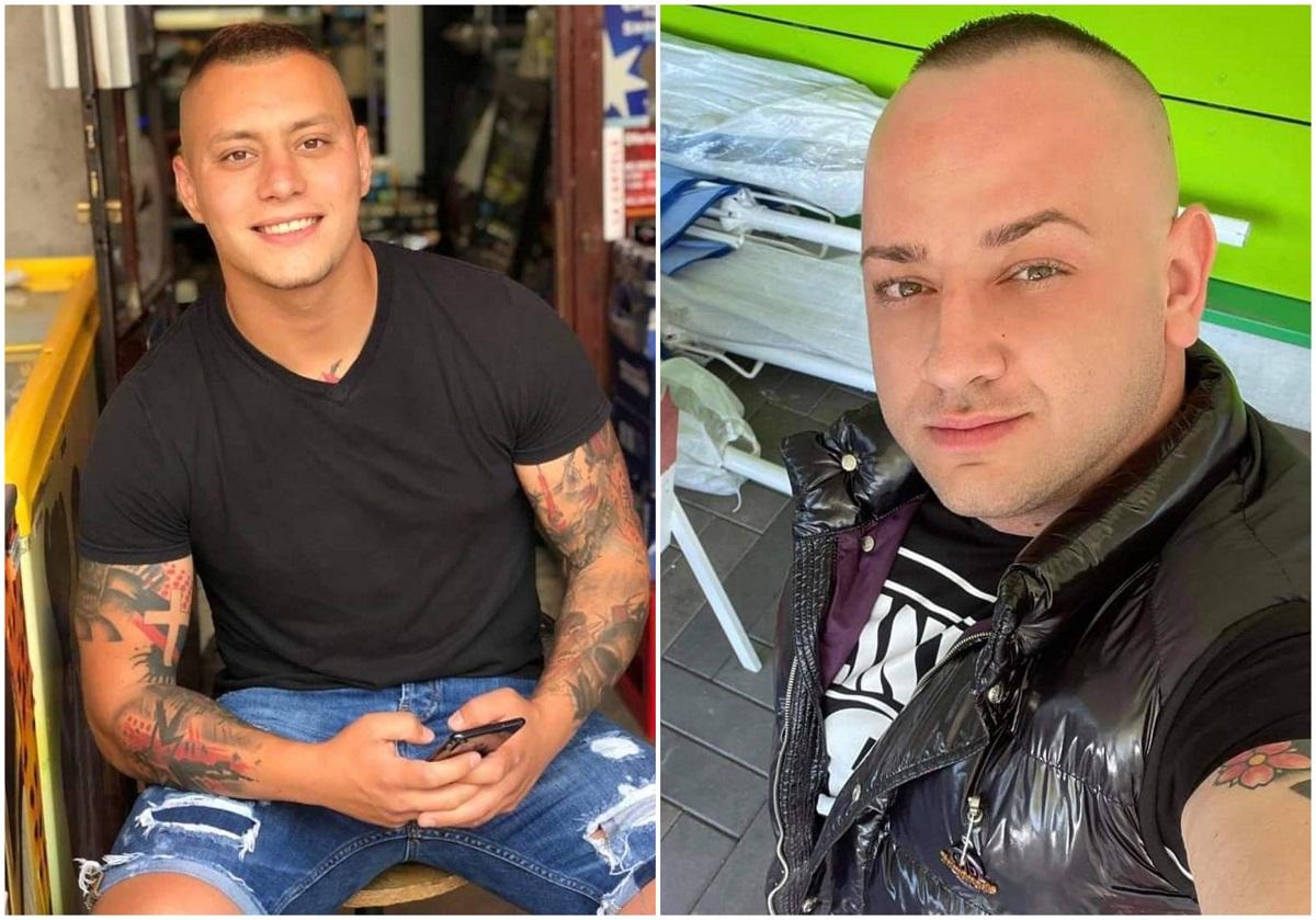 Alex (stanga) şi Bogdan sunt doi dintre cei trei tineri care au murit în bolidul Maserati