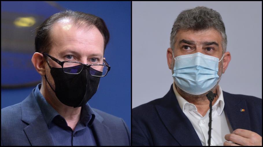 Florin Cîțu și Marcel Ciolacu Florin Cîțu și Marcel Ciolacu