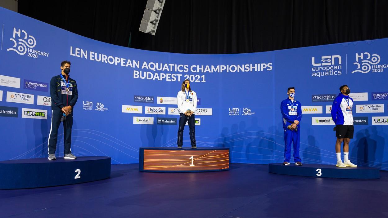 Robert Glinţă a devenit campion european la nataţie