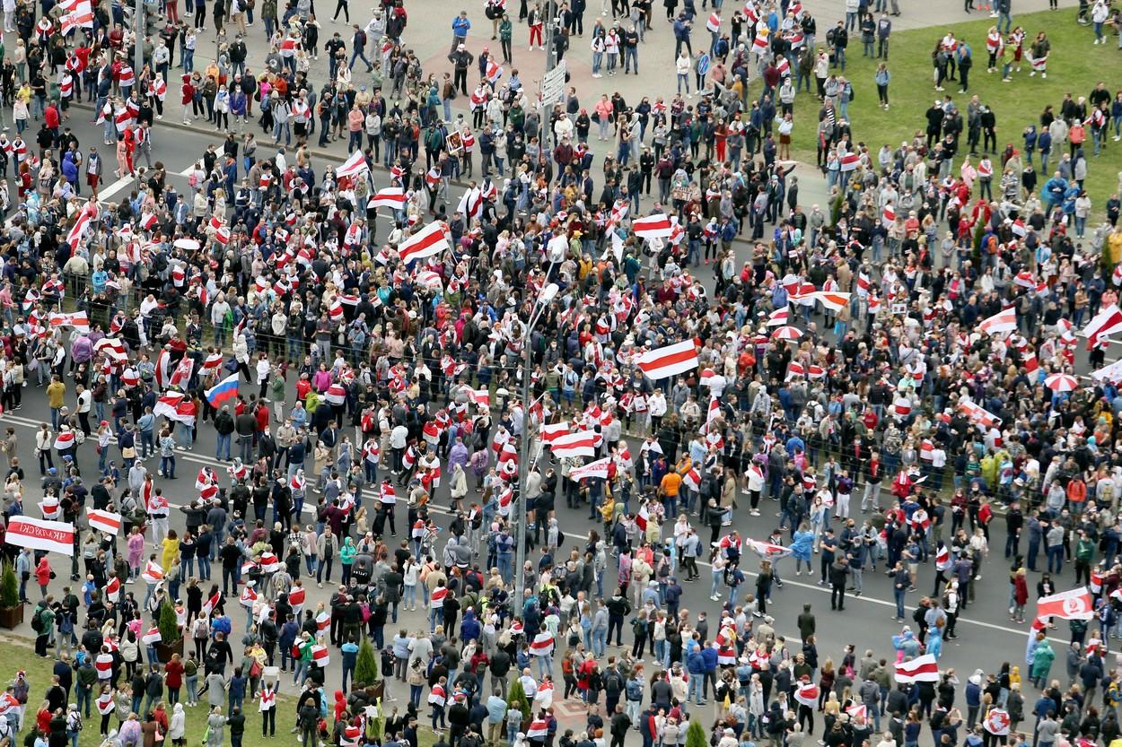 Proteste masive în Belarus, 2020