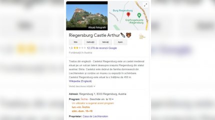 Castel Riegersburg pe Google