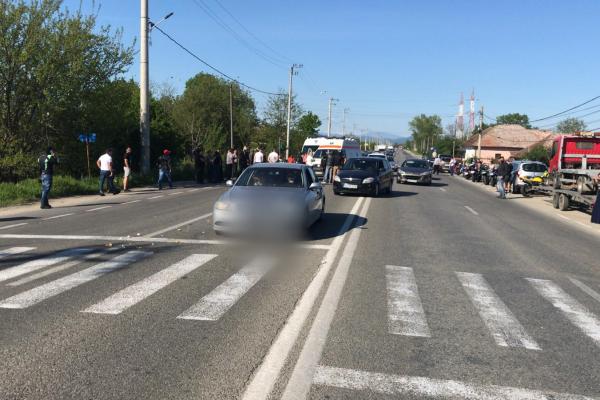 Femeie ucisă pe trecerea de pietoni de un motociclist, la Râmnicu Vâlcea. Bărbatul a fost și el rănit grav