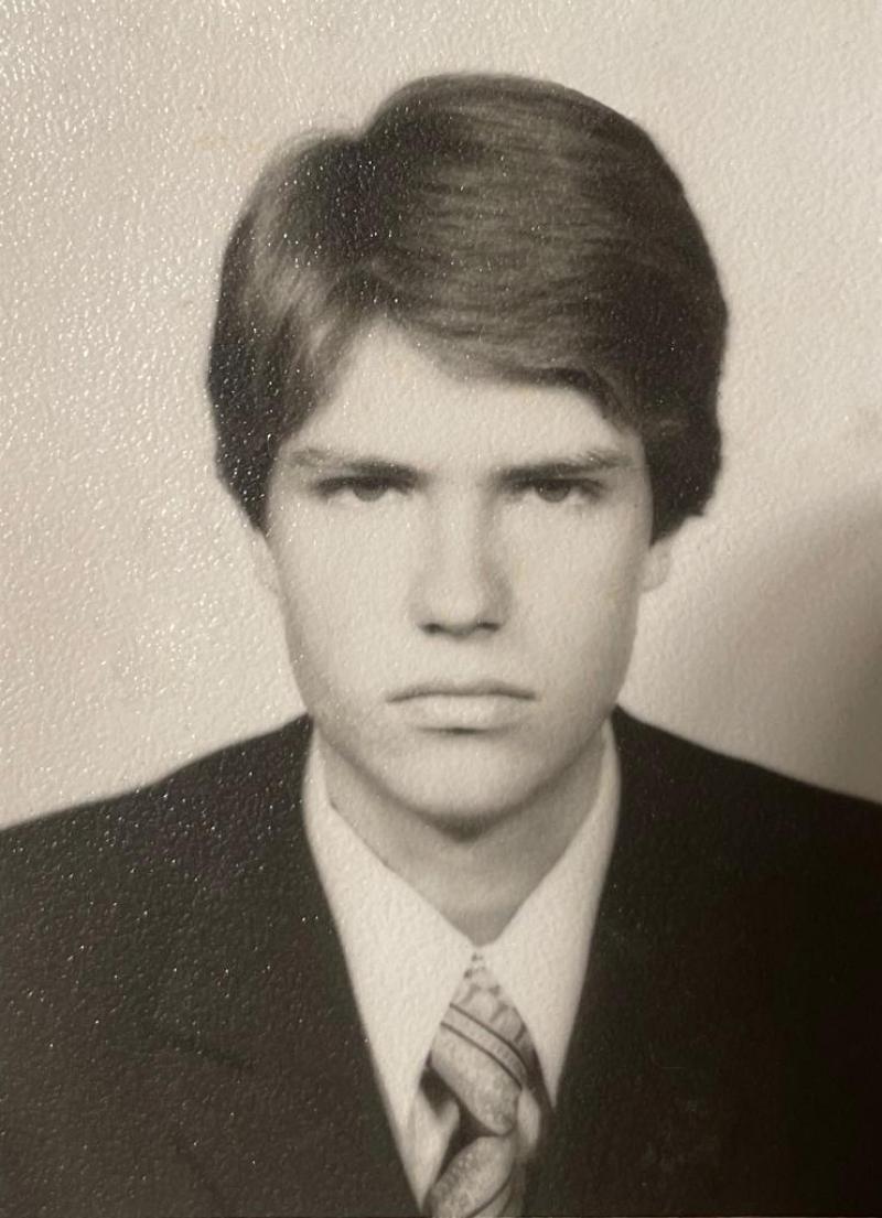 Klaus Iohannis, la vârsta de 17 ani